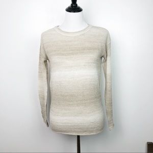 Prana Ombré Open Back Knit Sweater XSmall
